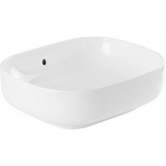 Sanindusa Sanibold 137300004 umywalka 47.5x40 cm prostokątna nablatowa biała