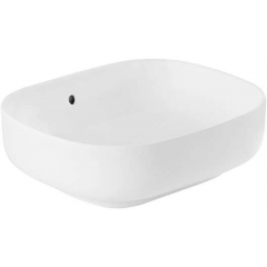 Sanindusa Sanibold 137300604 umywalka 47.5x40 cm prostokątna nablatowa biała