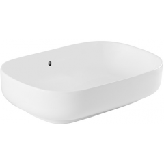 Sanindusa Sanibold 137310604 umywalka 59.2x40 cm prostokątna nablatowa biała