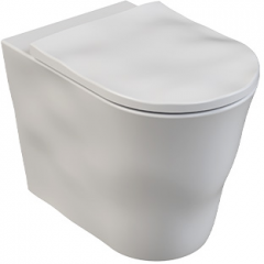 Sanindusa Magmma 147011004 miska wc z deską wolnoopadającą stojąca bez kołnierza biały mat