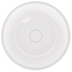 Sanindusa Poeme 151304004 umywalka 37x37 cm okrągła nablatowa biała