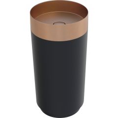 Vayer Andromeda 040040009340310 umywalka podłogowa 40x40 cm okrągła wolnostojąca