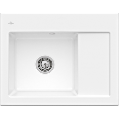 Villeroy & Boch Subway 331201R1 zlewozmywak ceramiczny 65x52 cm biały