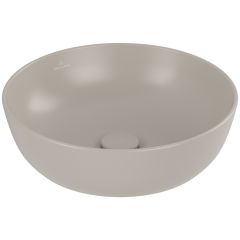 Villeroy & Boch Artis 417943AM umywalka 43x43 cm okrągła nablatowa brąz/beż