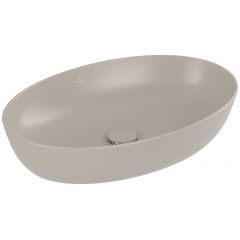 Villeroy & Boch Artis 419861AM umywalka 61x41 cm owalna nablatowa brąz/beż