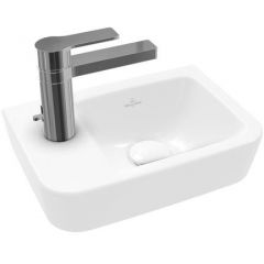 Villeroy & Boch O.Novo 43423701 umywalka 36x25 cm prostokątna ścienna biała Villeroy & Boch O.Novo 43423701 umywalka 36x25 cm prostokątna ścienna biała