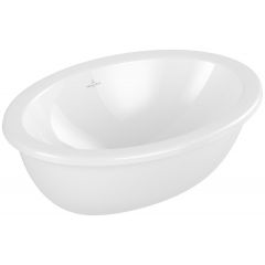 Villeroy & Boch Loop & Friends 4A5400R1 umywalka 48.5x32.5 cm owalna podblatowa biała