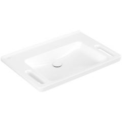 Villeroy & Boch ViCare 4A6883R1 umywalka 80x55 cm prostokątna ścienna dla niepełnosprawnych biała