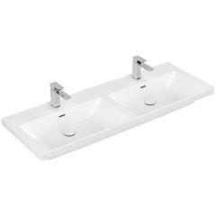 Villeroy & Boch Subway 3.0 4A71D5RW umywalka 130x47.5 cm prostokątna meblowa biała