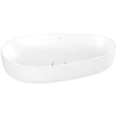 Villeroy & Boch Antao 4A7465RW umywalka 65x40 cm owalna nablatowa biała