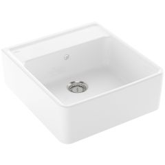 Villeroy & Boch Single-Bowl Sink 632061R1 zlewozmywak ceramiczny 63x59.5 cm biały