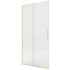 New Trendy Smart Light Gold EXK4295WL ścianka prysznicowa walk-in 100 cm złoty połysk/szkło przezroczyste