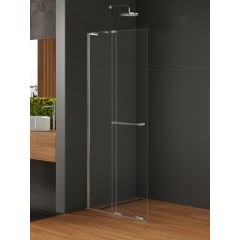 New Trendy Smart EXK6622WL ścianka prysznicowa walk-in 90 cm chrom połysk/szkło przezroczyste
