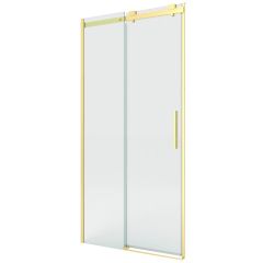 New Trendy Softi Gold Brushed EXK8760 drzwi prysznicowe 100 cm rozsuwane złoty szczotkowany/szkło przezroczyste