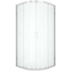 New Trendy New Varia K5467 kabina prysznicowa 90x90 cm półokrągła chrom połysk/szkło przezroczyste