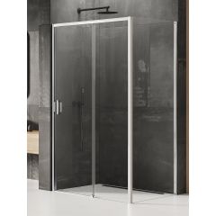 New Trendy Prime K1244 kabina prysznicowa 150x70 cm prostokątna chrom połysk/szkło przezroczyste