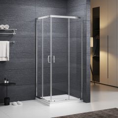 Roth Sundis N0779 kabina prysznicowa 90x90 cm kwadratowa chrom połysk/szkło przezroczyste