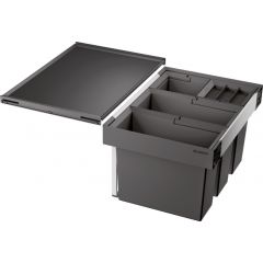 Blanco Flexon II 521474 sortownik na odpady 42 l czarny-szary