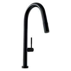 Globalo Dervina DERVINACUSTBLACK bateria kuchenna stojąca czarna