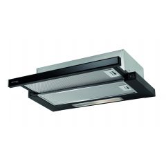 Pyramis Sliding 065032801 okap kuchenny 60 cm podszafkowy czarny