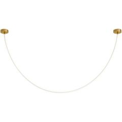 Abigali Skyline LWSLWW3M lampa wisząca 1x60 W złota Abigali Skyline LWSLWW3M lampa wisząca 1x60 W złota