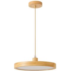 Abigali Woddy LWWOOD lampa wisząca 1x18 W drewno Abigali Woddy LWWOOD lampa wisząca 1x18 W drewno