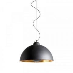 Abruzzo Retro ABRGEO lampa wisząca 1x20 W czarna-złota