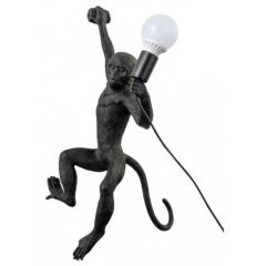 Abruzzo Monkey ABRKAR3C lampa wisząca 1x40 W czarna