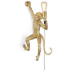 Abruzzo Monkey ABRKAR3G lampa wisząca 1x40 W złota