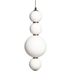 Abruzzo Cavolo ABRLWCAV lampa wisząca 1x40 W złota