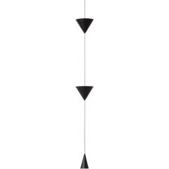 Abruzzo Questura ABRLWQST13W lampa wisząca 1x13 W czarna