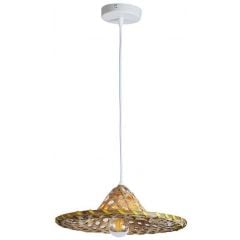 Abruzzo Boho ABRLWBRA lampa wisząca 1x20 W beżowa