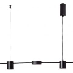 Abruzzo Gamorra ABRLWLGAM18WC lampa wisząca 3x18 W czarna