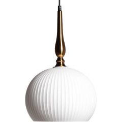 Abruzzo Lucciola ABRLWLC lampa wisząca 1x40 W biała