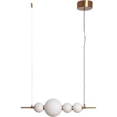Abruzzo Cavolo ABRLWLCAV10W lampa wisząca 1x40 W złota