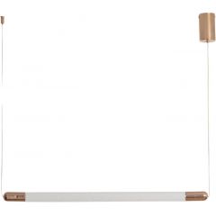 Abruzzo Jacob ABRLWLJ3W3000K lampa wisząca 1x2.5 W złota