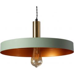 Abruzzo Dario ABRLWODARIOZ lampa wisząca 1x20 W zielona