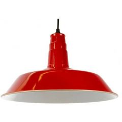 Abruzzo Retro ABRLWRGR lampa wisząca 1x20 W czerwona