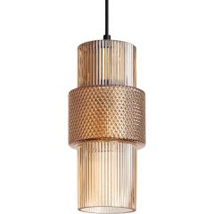 Abruzzo Bella ABRLWSBELLA lampa wisząca 1x20 W czarna