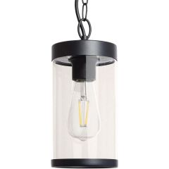 Abruzzo Finto ABRLWZIP44C lampa wisząca 1x28 W czarna