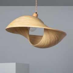 Abruzzo Boho ABRNLW27BHE27 lampa wisząca 1x40 W drewno