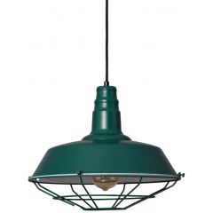 Abruzzo Retro ABRRRPZE27 lampa wisząca 1x40 W zielona