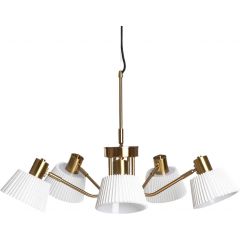Abruzzo Dali ABRZ6XE14DALI lampa wisząca 6x10 W złota