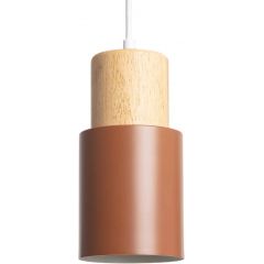 Abruzzo Vita ABRZE27VITABR lampa wisząca 1x20 W brązowa