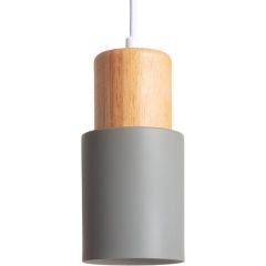 Abruzzo Vita ABRZE27VITAS lampa wisząca 1x20 W szary/popielaty