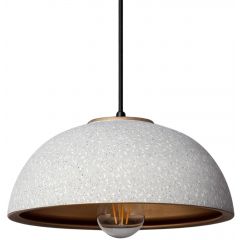 Abruzzo Ciri ABRCIRIE27 lampa wisząca 1x40 W czarna-szary/popielaty-miedź