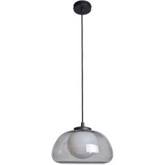 Italux Ainale PND546371BKSG lampa wisząca 1x7 W przydymiona