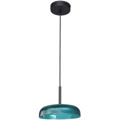 Italux Colle PND48529BKBLU lampa wisząca 1x12 W zielona