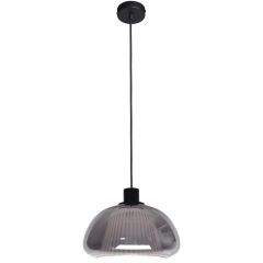 Italux Apiro PND84638BKSG lampa wisząca 1x7 W przydymiona
