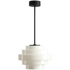 Aldex Filo Milky 9001PLG1S lampa wisząca 1x15 W biała